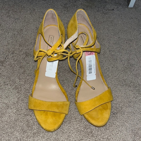 ANTONIO MELANI Shoes - Yellow high heals